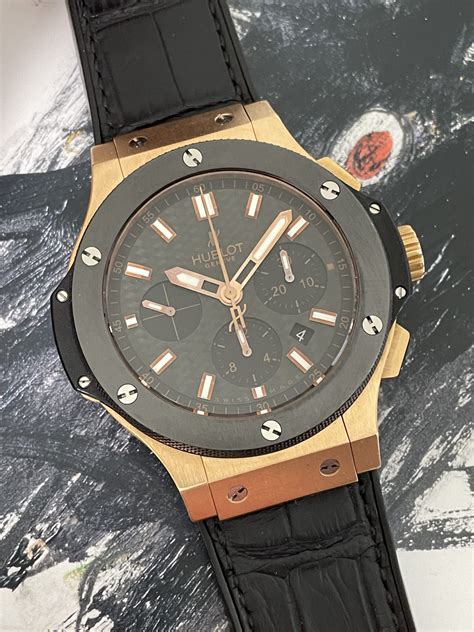 hublot chronograph rose gold|hublot big bang models.